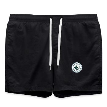Guitariste : Ma guitare et moi - Short de bain - noir - Devant - AI Model Male 185 light (185cm)