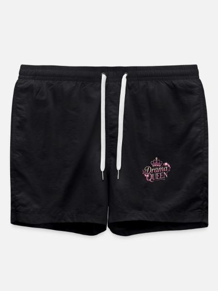 Drama Queen Queen Princess Self Worth Women - Swim Trunks - black