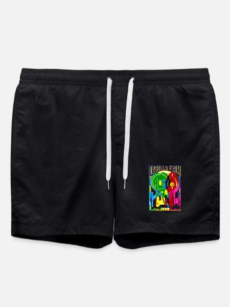 Geek pride - Swim Trunks - black