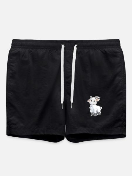 Goat - Swim Trunks - black
