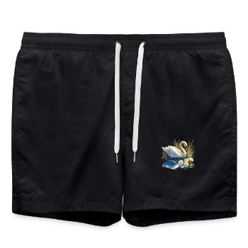 Cygnes Cygne - Short de bain - noir - Devant - AI Model Male 185 light (185cm)