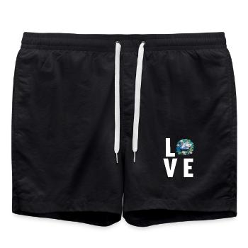 Cygnes Cygne - Short de bain - noir - Devant - AI Model Male 185 light (185cm)