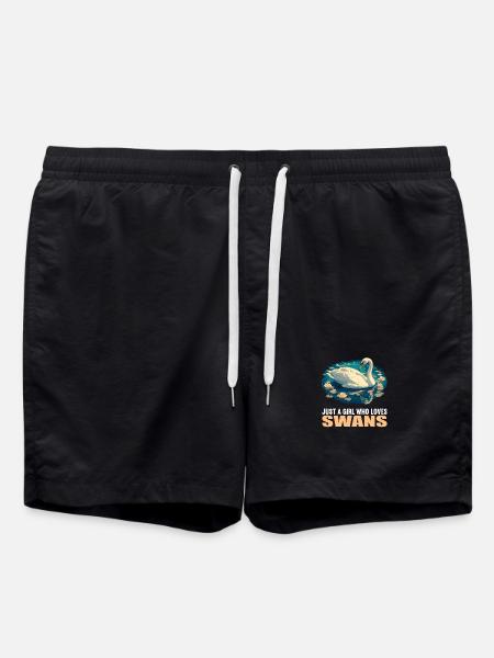 Swans Swan - Swim Trunks - black