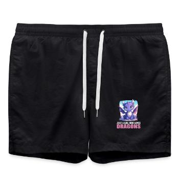 Dragon Dragon - Short de bain - noir - Devant - AI Model Male 185 light (185cm)