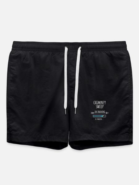 Gift Profession Training Chimney Sweep - Swim Trunks - black