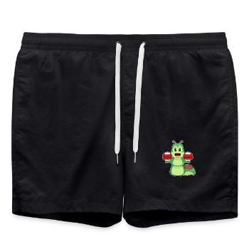 Gants de boxe Caterpillar Boxer Boxe - Short de bain - noir - Devant - AI Model Male 185 light (185cm)