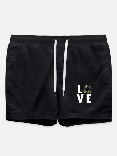 Sun Bear Malay Bear - Swim Trunks - black