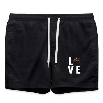 Tarentules Tarentule - Short de bain - noir - Devant - AI Model Male 185 light (185cm)
