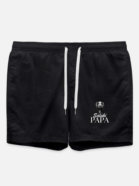 Saluki Dad - Swim Trunks - black