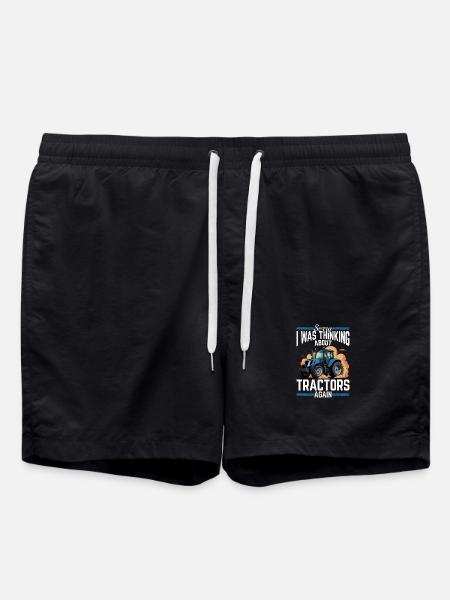 Tractor Kids Farm Lifestyle - Swim Trunks - black