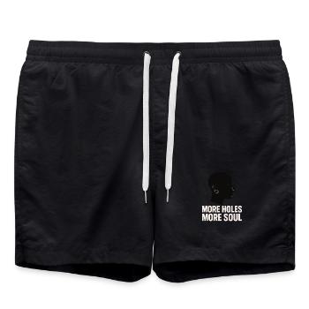 Piercing Addict Body Mod Enthusiast - Short de bain - noir - Devant - AI Model Male 185 light (185cm)