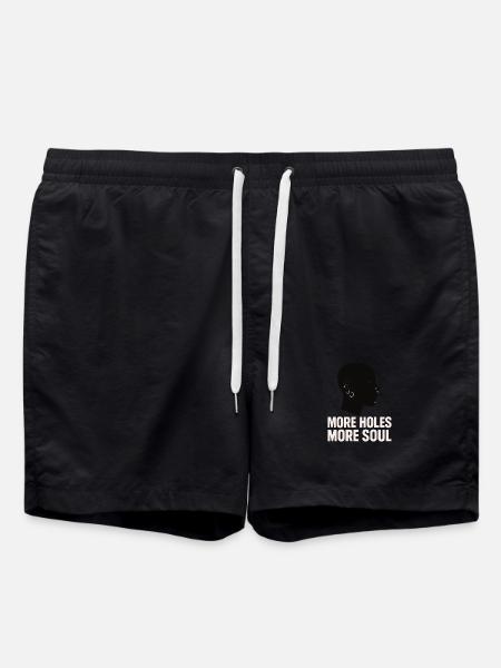 Piercing Addict Body Mod Enthusiast - Badeshorts - Schwarz
