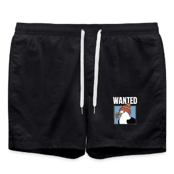 Recherché : Frites Seagull - Short de bain - noir - Devant - AI Model Male 185 light (185cm)