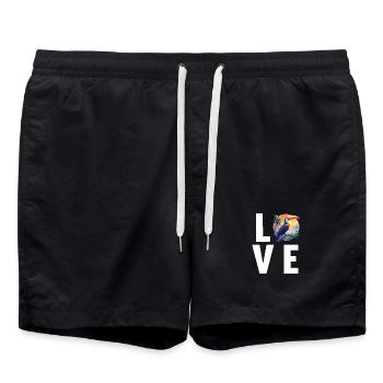 Toucans Toucan - Short de bain - noir - Devant - AI Model Male 185 light (185cm)