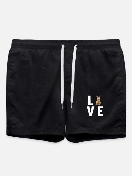 Wallabies Wallaby - Swim Trunks - black