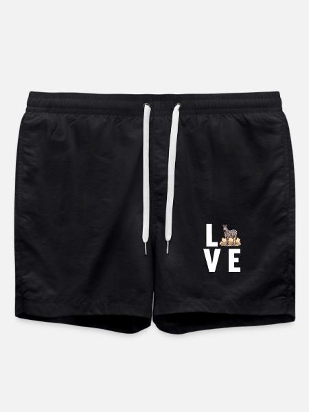 Zebras Zebra - Swim Trunks - black