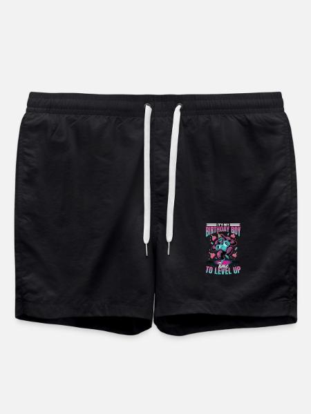 Birthday Gamer VR - Swim Trunks - black