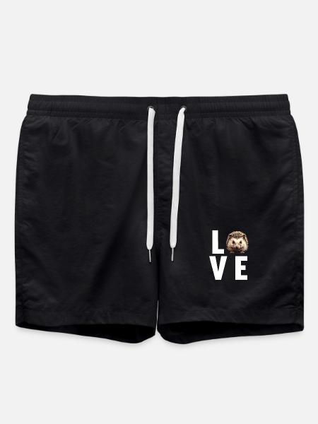 Hedgehog - Swim Trunks - black