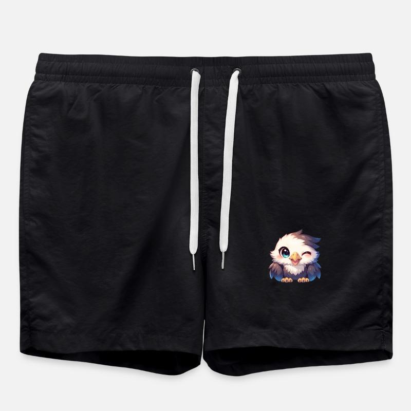 Eagle - Swim Trunks - black