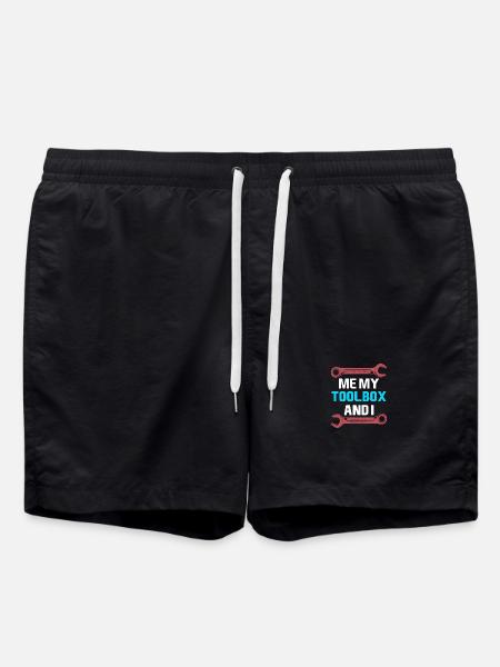Mechanical Engineering Mechanical Engineer - Swim Trunks - black