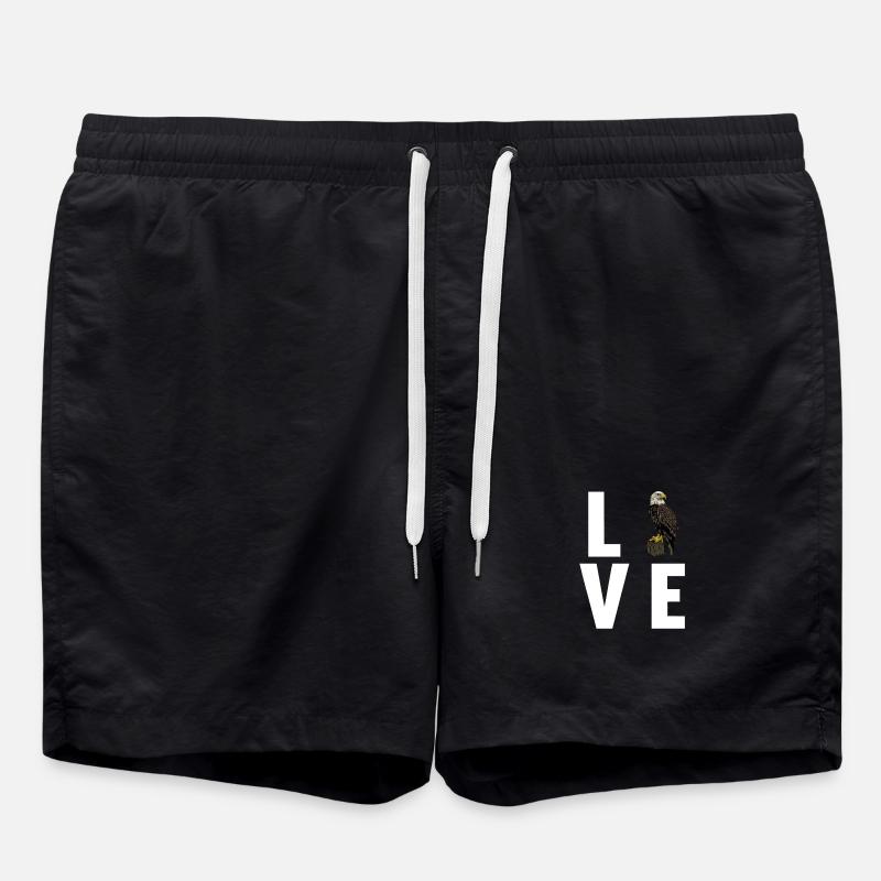 Eagle - Swim Trunks - black