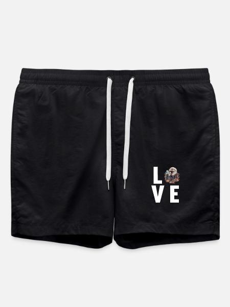 Eagle - Swim Trunks - black