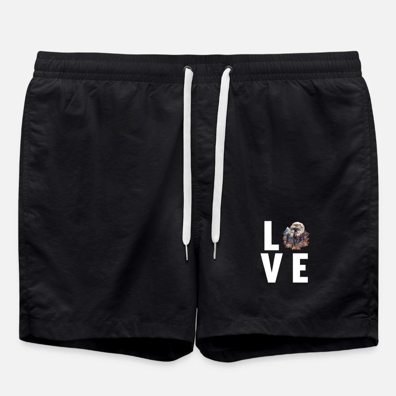 Eagle - Swim Trunks - black
