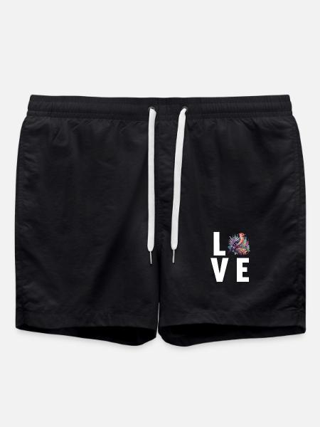 Spechte Specht - Badeshorts - Schwarz
