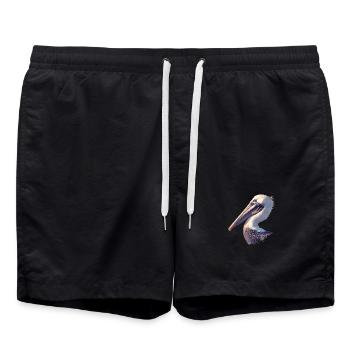 Pélicans Pélican - Short de bain - noir - Devant - AI Model Male 185 light (185cm)
