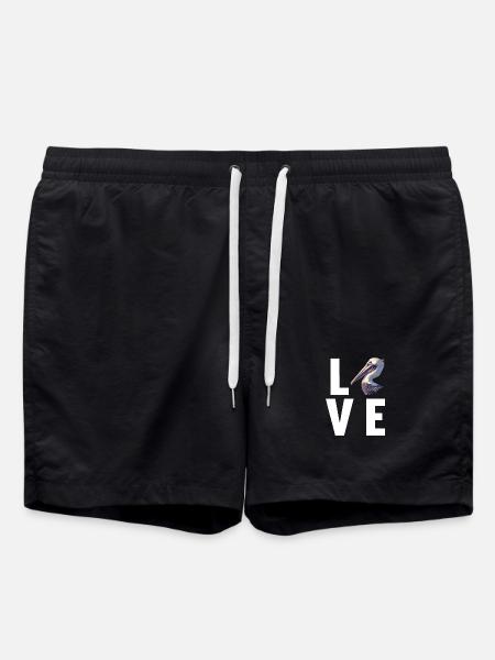 Pelicans Pelican - Swim Trunks - black