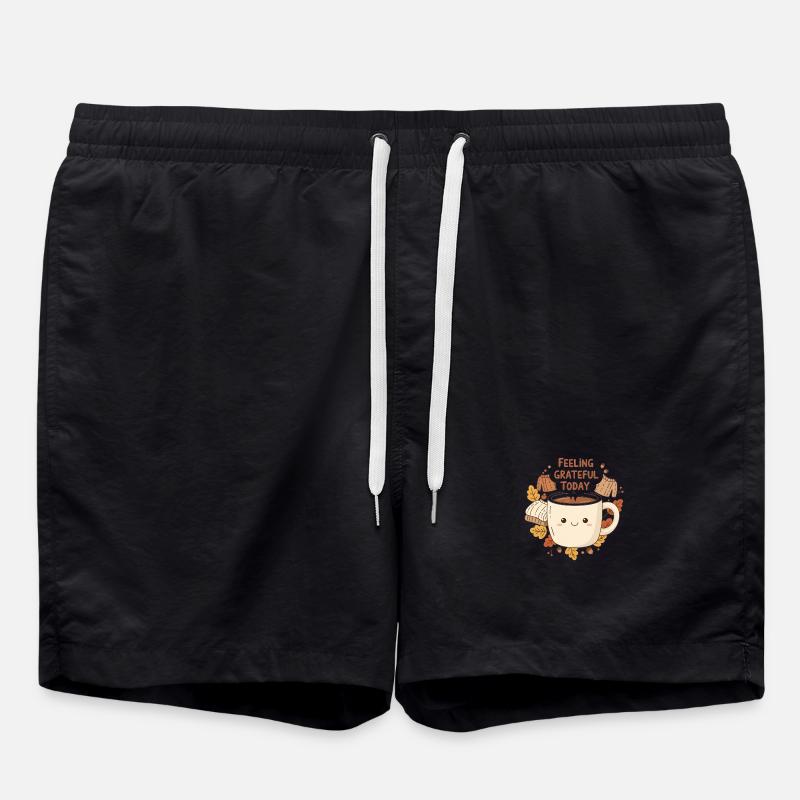 Grateful Latte Cup - Swim Trunks - black