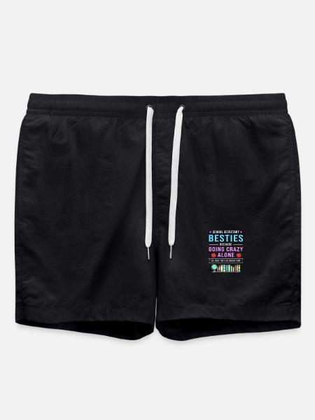 Schulsekretärin Sekretärin Schule - Badeshorts - Schwarz