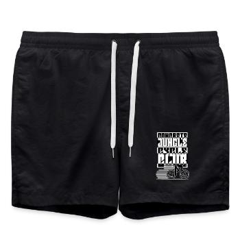 Racer - Swim Trunks - black - Front - AI Model Male 185 light (185cm)