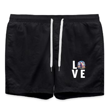 Cochon Cochon - Short de bain - noir - Devant - AI Model Male 185 light (185cm)