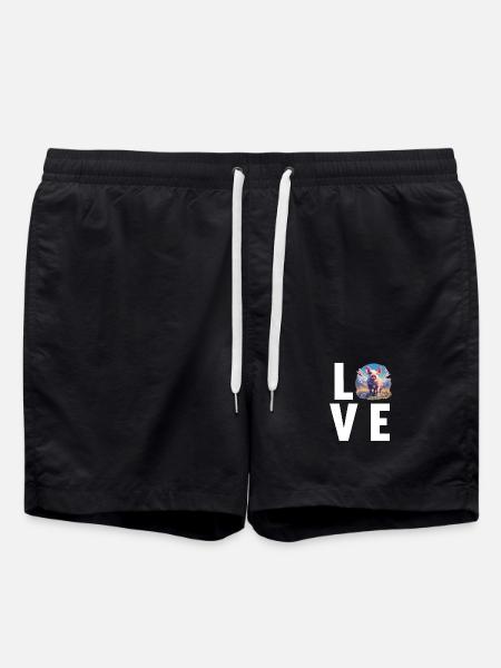 Cochon Cochon - Short de bain - noir