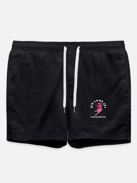 The location is drunken Fairy - Swim Trunks - black