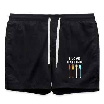 Kayak en bateau à aubes Kayak Rafting - Short de bain - noir - Devant - AI Model Male 185 light (185cm)