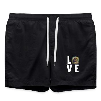 Rat Rat - Short de bain - noir - Devant - AI Model Male 185 light (185cm)