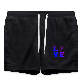 Handball Power Handball Conception pour hommes - Short de bain - noir - Devant - AI Model Male 185 light (185cm)