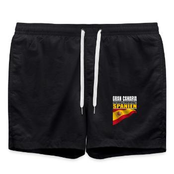 Gran Canaria - Short de bain - noir - Devant - AI Model Male 185 light (185cm)
