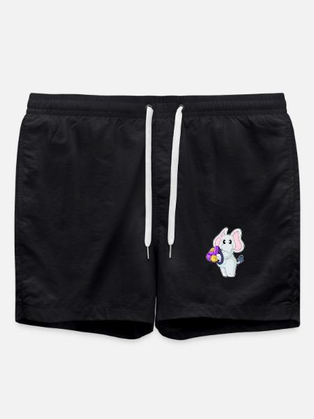 Elephant Student Backpack School - Swim Trunks - black