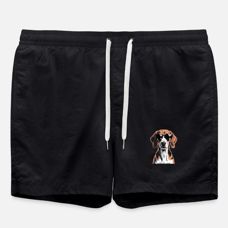 Foxhound anglais - Short de bain - noir