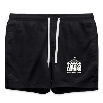 Gestion de cirque - Pas mes singes - Short de bain - noir - Devant - AI Model Male 185 light (185cm)