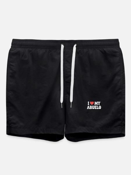 J’aime mon grand-père - Short de bain - noir