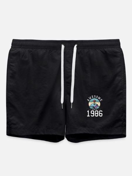 Madness Since 1986 Arcade Joystick - Swim Trunks - black