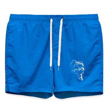 Affenpinscher Silhouette de chien Wilsigns - Short de bain - cobalt blue - Devant