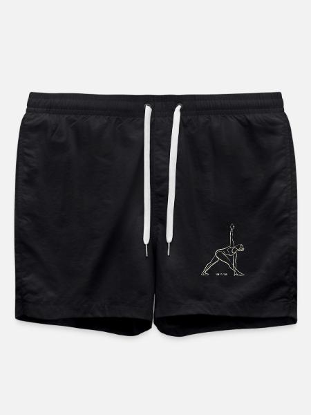 SOUL CONTOUR - Trikonasana - Swim Trunks - black