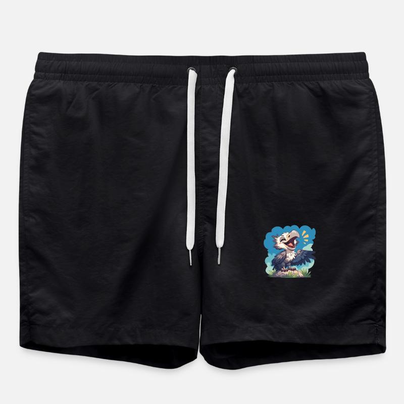 Vulture - Swim Trunks - black