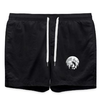Grand-Pied, Boucher - Short de bain - noir - Devant - AI Model Male 185 light (185cm)