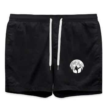 Bigfoot Kickboxing - Short de bain - noir - Devant - AI Model Male 185 light (185cm)
